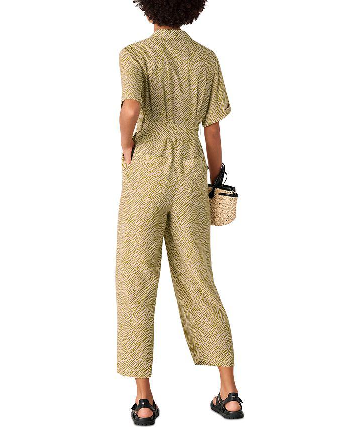 Whistles Petites Kelly Tiger Flame Jumpsuit