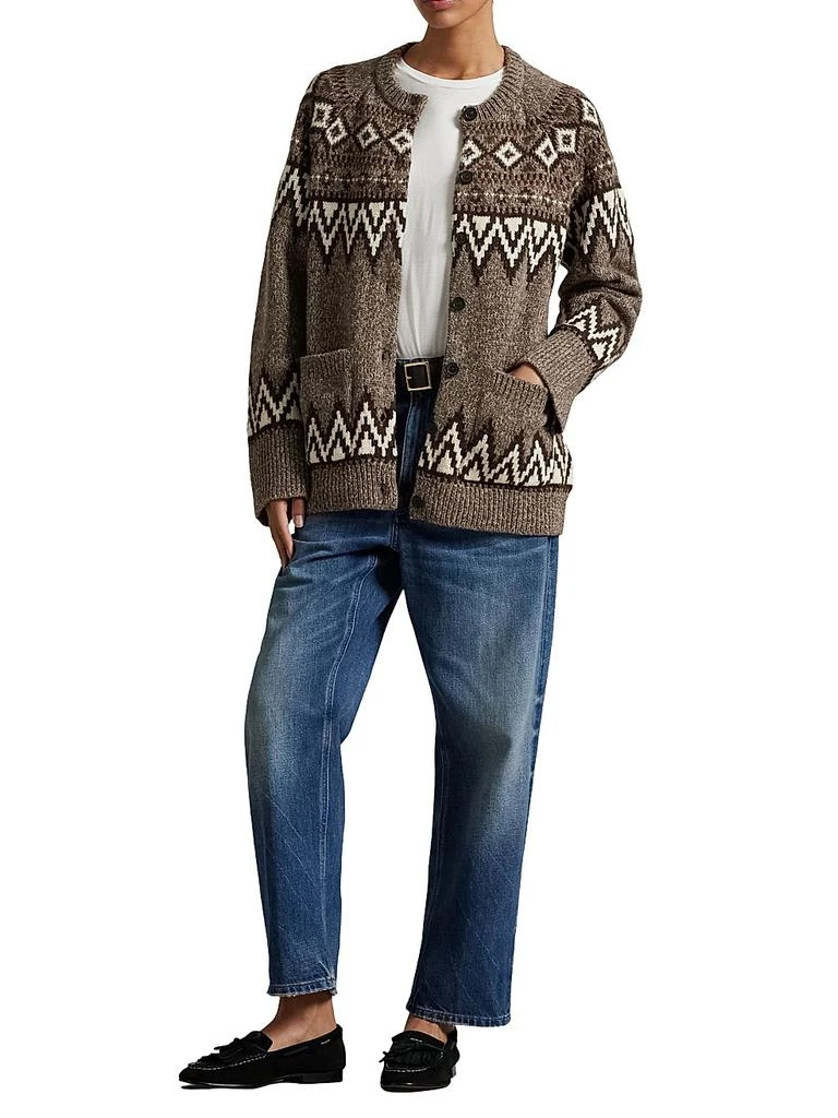 Ralph Lauren Fair Isle-Inspired Wool-Blend Cardigan 2