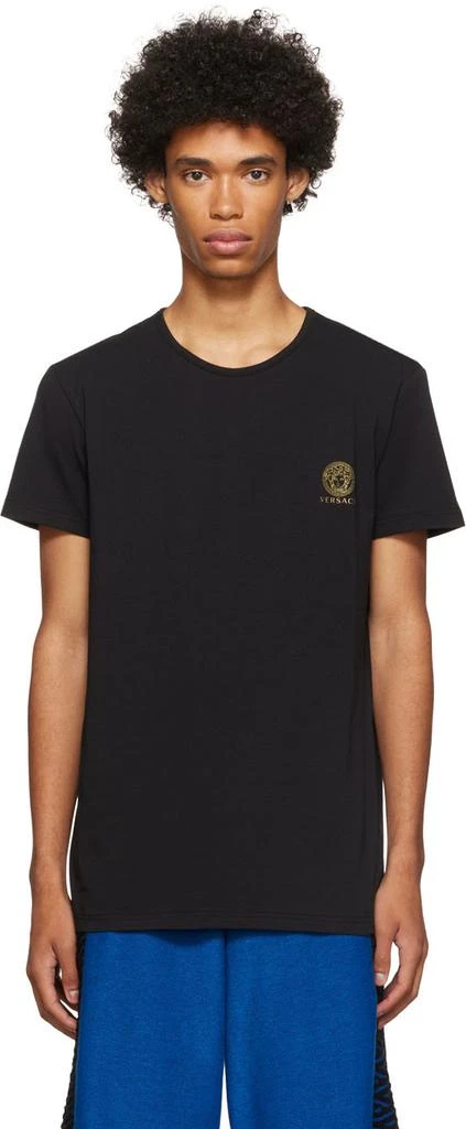 Versace Black Medusa T-Shirt 1