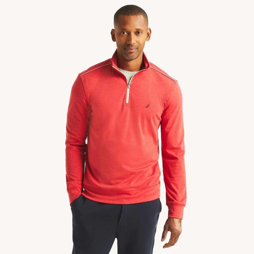 Nautica Mens Quarter-Zip Sweatshirt 4