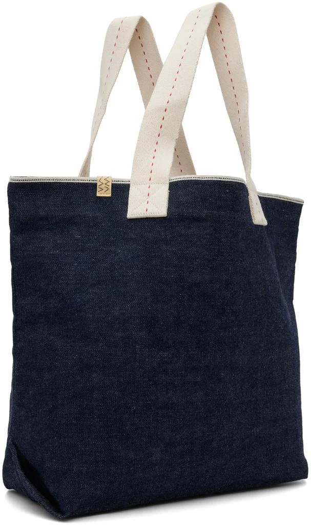 VisVim Indigo Medium Comber Denim Tote 2