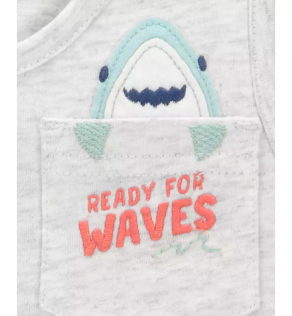 Carter's Toddler Boys Shark Tank Top & Printed Shorts, 2 Piece Set
