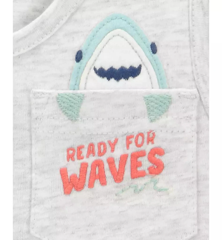 Carter's Toddler Boys Shark Tank Top & Printed Shorts, 2 Piece Set 2
