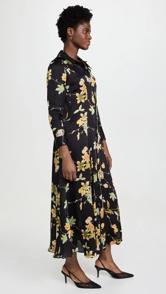 BYTIMO Satin Button Down Dress 3