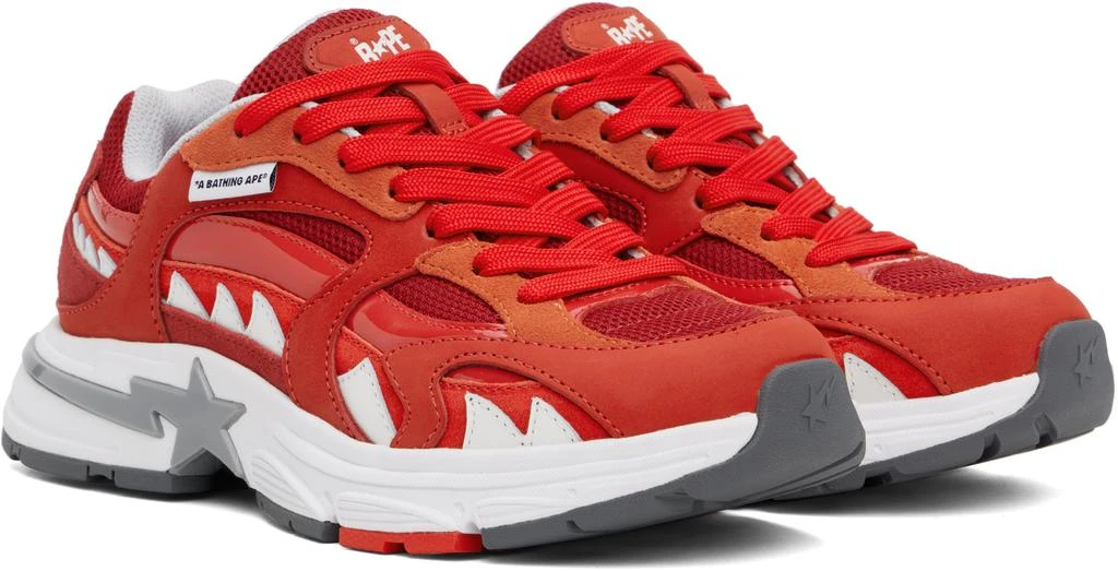 Bape Red Shark STA Korea M1 Sneakers 4