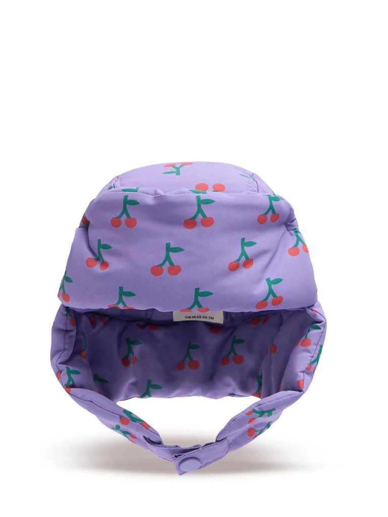 BOBO CHOSES Cherry Print Nylon Trapper Hat 1