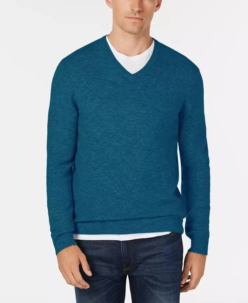 Club Room Men
s 100% Cashmere V-Neck Sweater, Macy
s Exclusive