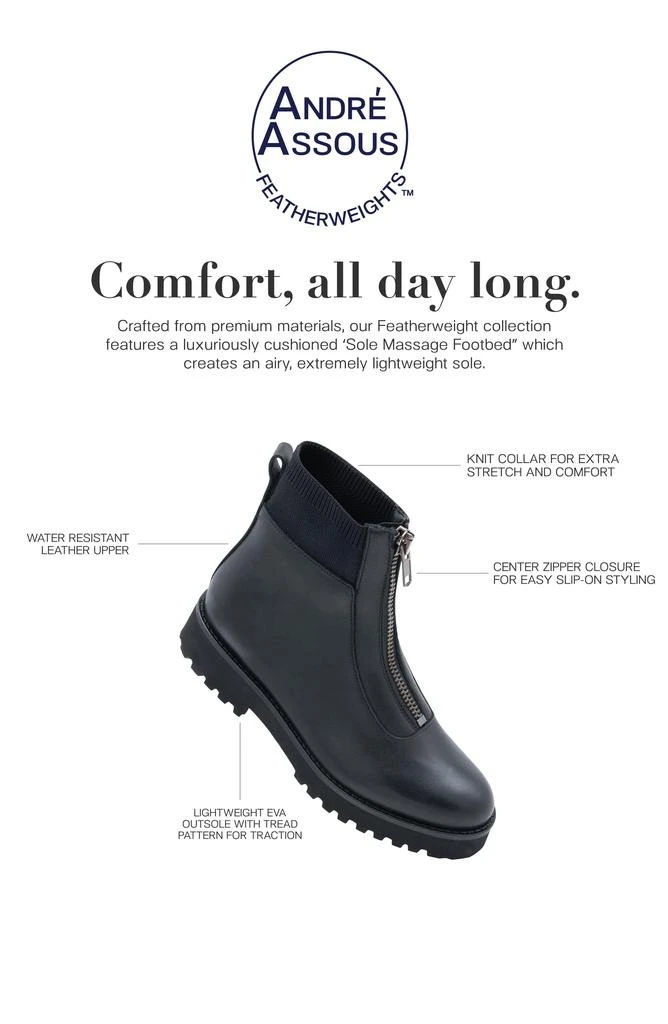 André Assous Palma Water Resistant Featherweight Bootie 8