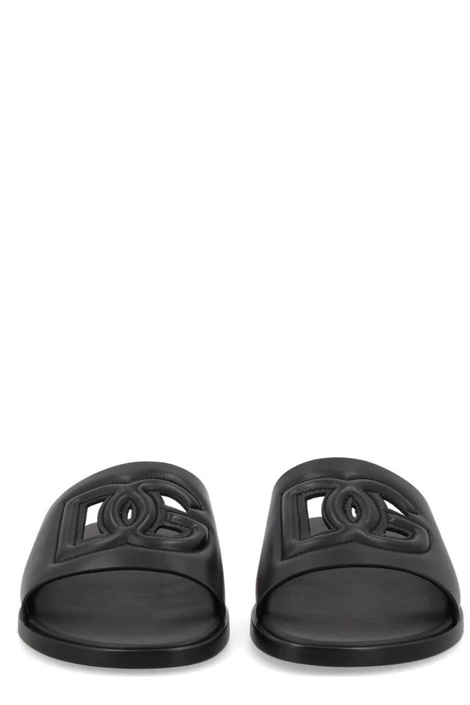 Dolce 
Gabbana Dolce 
Gabbana Logo Embossed Slides 4