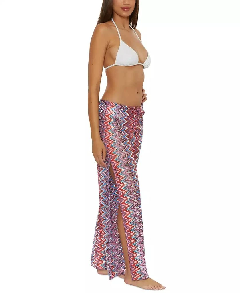 Becca Women's Sundown Crochet Split-Leg Cover-up 2