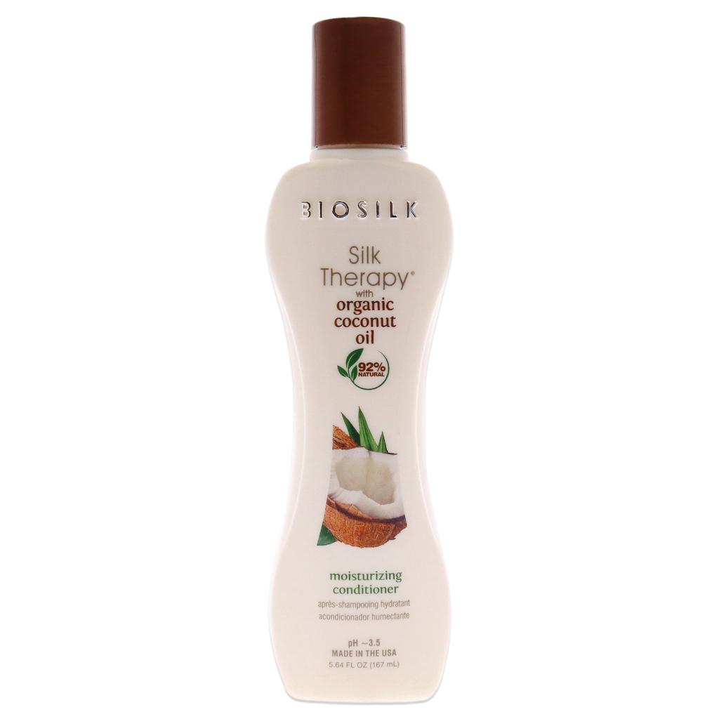 Biosilk Silk Therapy with Coconut Oil Moisturizing Conditioner by  for Unisex - 5.64 oz Conditioner