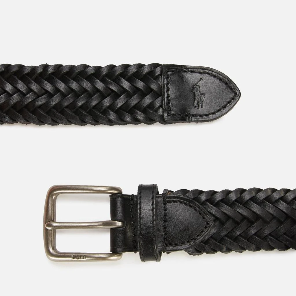 Polo Ralph Lauren Polo Ralph Lauren Men's Braided Belt - Black 2