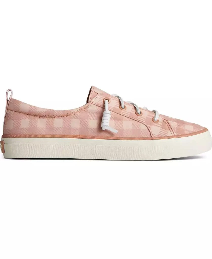 Sperry Women's Crest Vibe Gingham Canvas Sneakers, Created for Macy's 2
