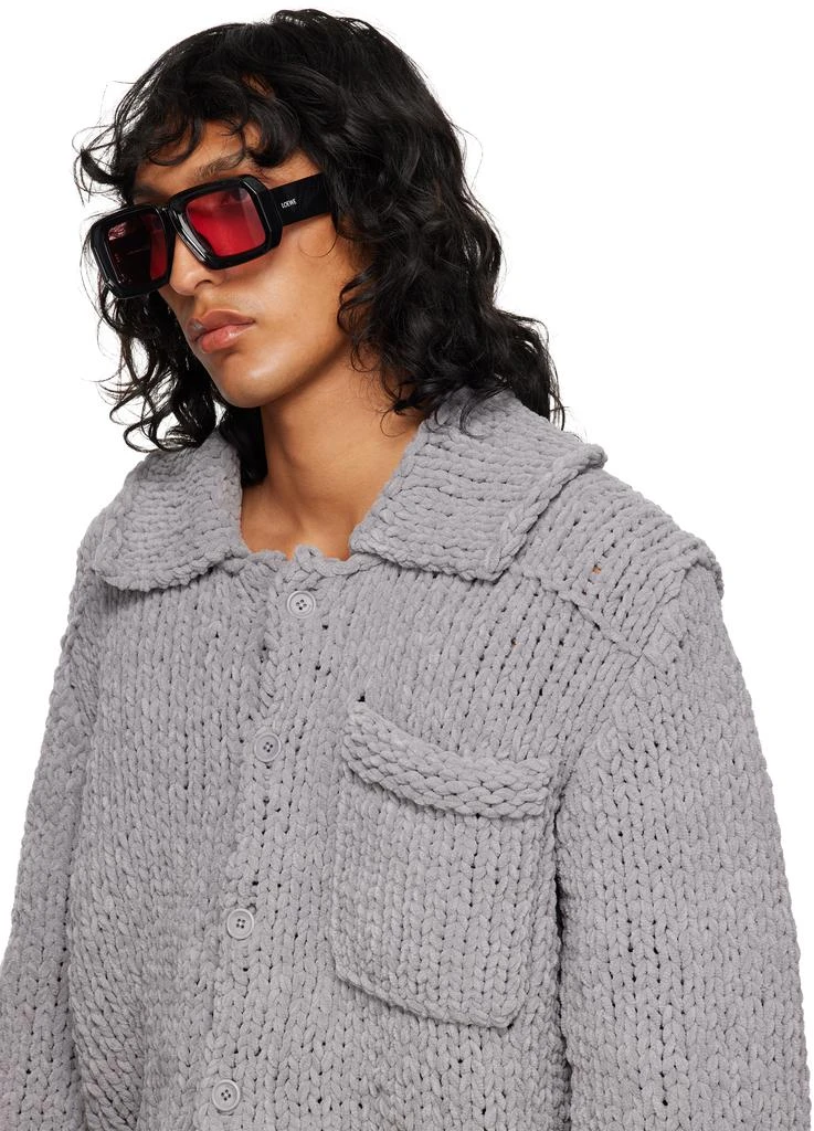 Loewe Black Paula's Ibiza Dive In Mask Sunglasses 4