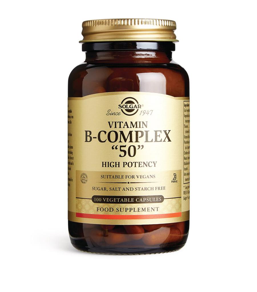 Solgar Vitamin B-Complex "50" High Potency (100 Capsules)