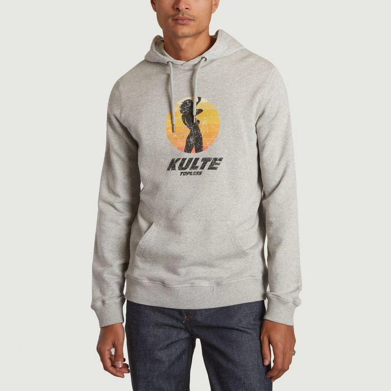 Kulte Topless Hoodie Grey KULTE 1