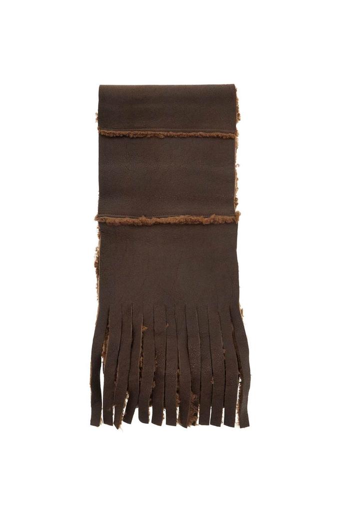 Our Legacy Our Legacy Shearling Fringed Scarf