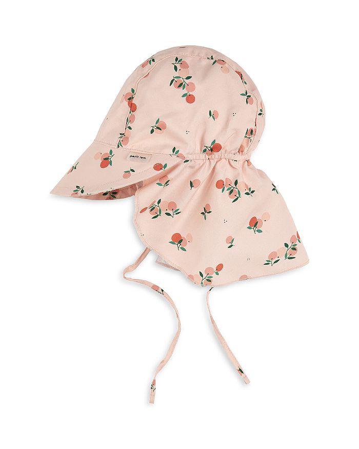 Petit Lem Girls' Woven Flap Hat - Baby