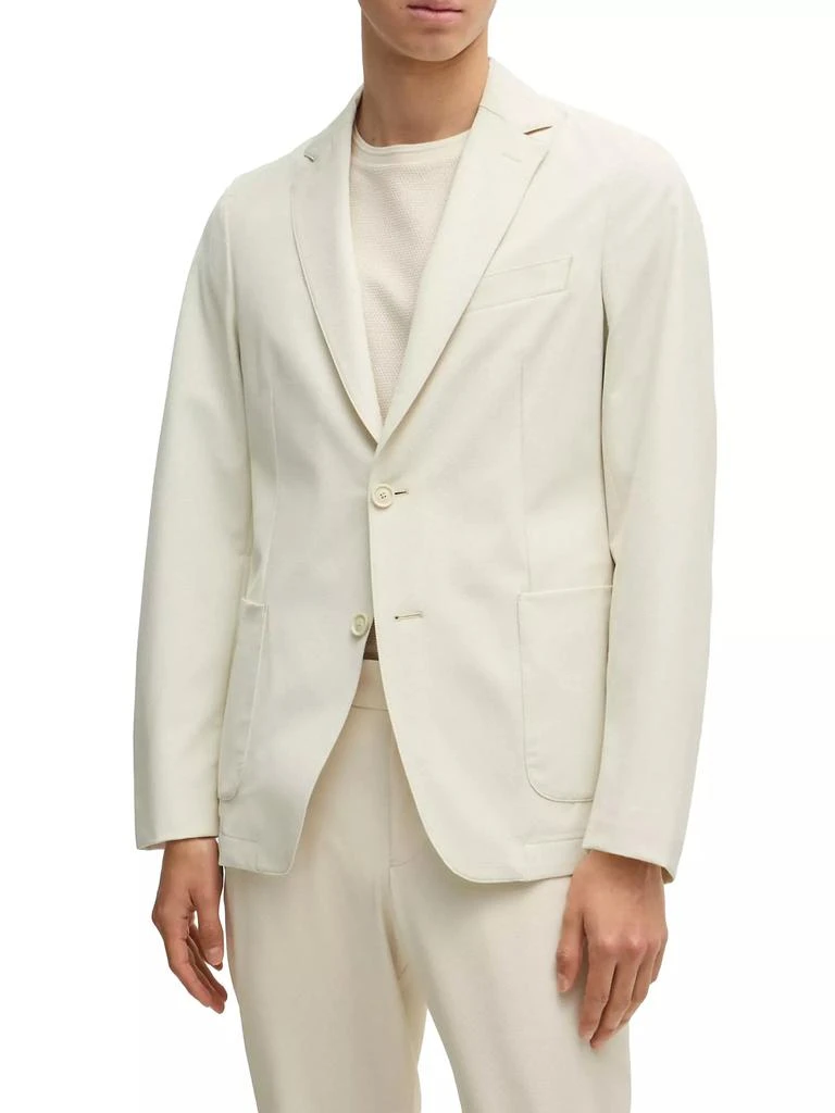 Hugo Boss Slim Fit Jacket in Wrinkle Resistant Performance Stretch Fabric 3
