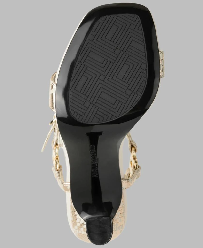 Karl Lagerfeld Paris CYBIL ANKLE STRAP SANDAL 4