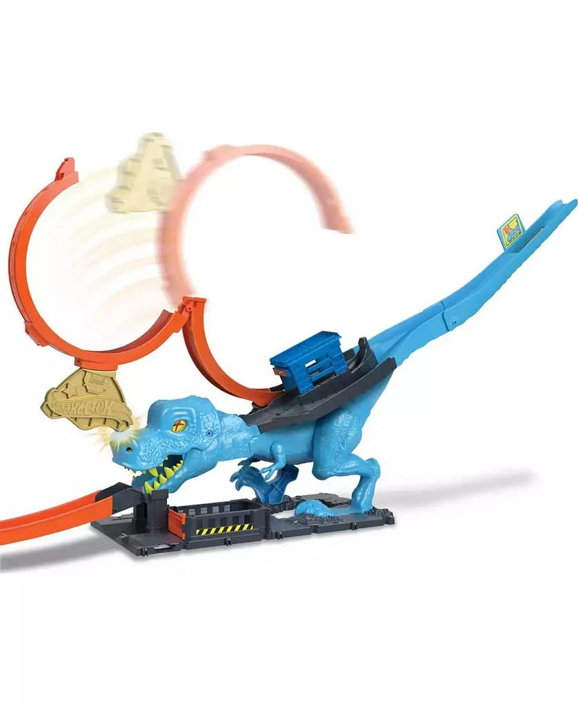 Hot Wheels City T-Rex Chomp Down Playset 1