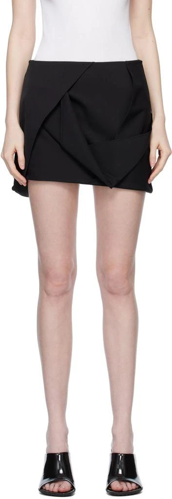 Kiko Kostadinov Black Centaur Miniskirt 1