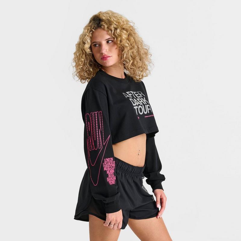 nike oversized crop top
