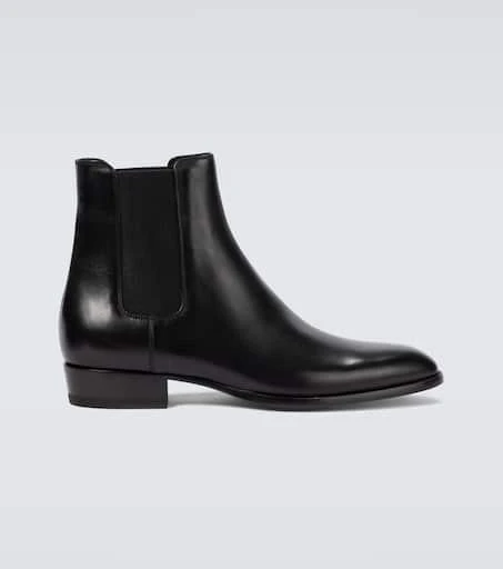 Yves Saint Laurent Wyatt leather Chelsea boots 1