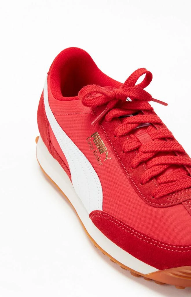 Puma Women's Red Easy Rider Vintage Sneakers 6