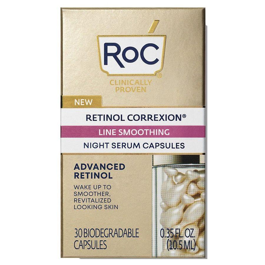 RoC Retinol Correxion Capsules, Anti-Aging Night Face Serum Treatment