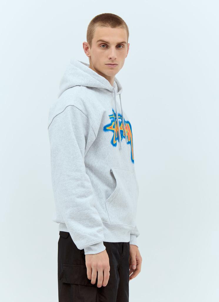 Stüssy Thermal tock Hooded weatshirt
