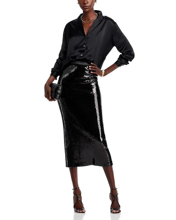 Hugo Boss Eluxia Sequinned Skirt 2