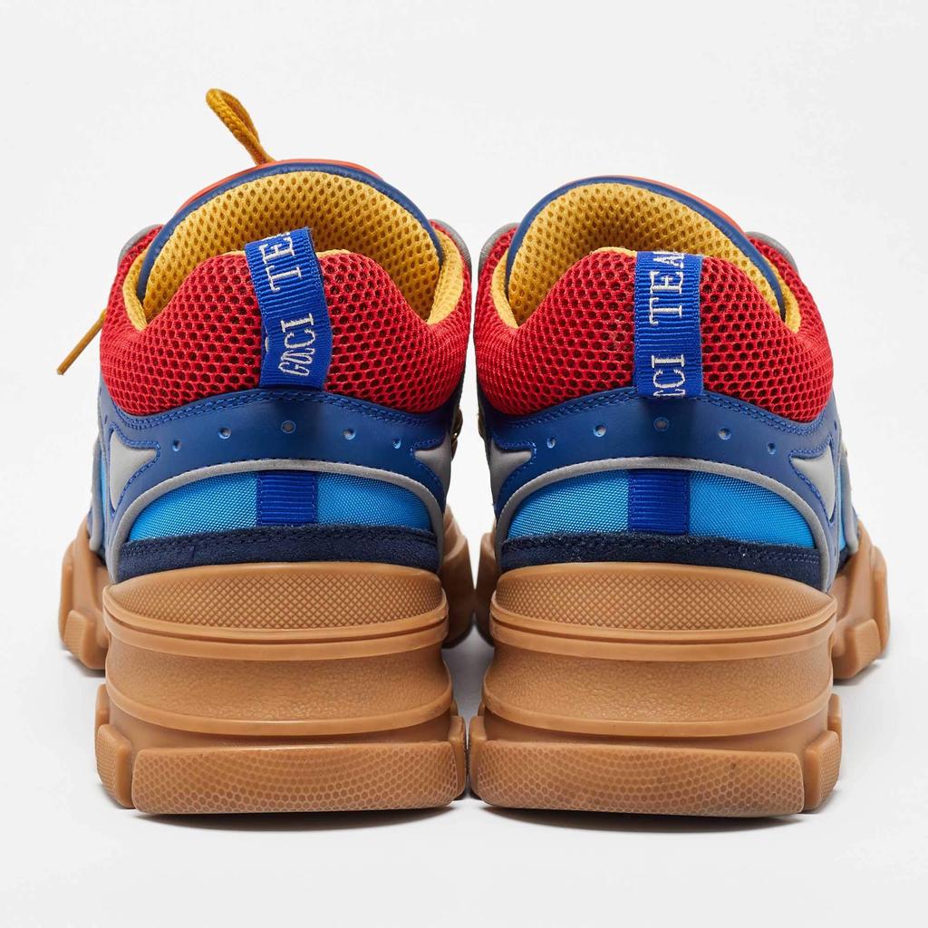 Gucci Gucci Multicolor Leather and Mesh Flashtrek Reflective