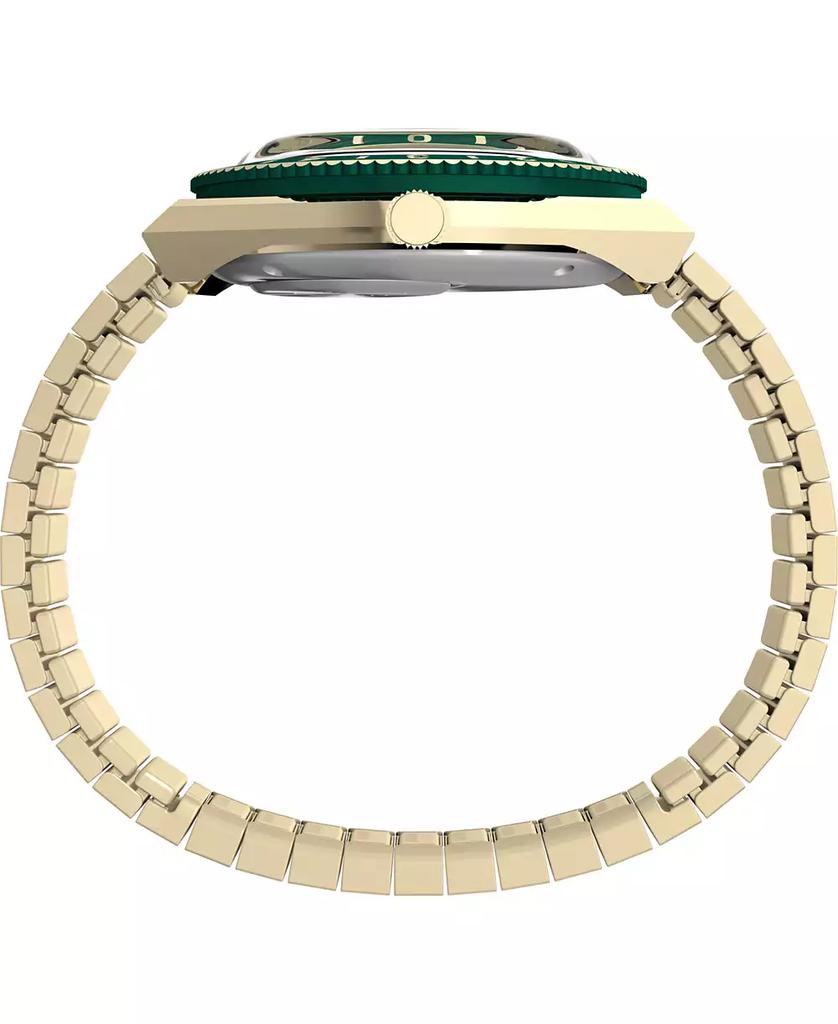 Timex Women's Analog Gold-Tone Stainless Steel Watch, 36mm