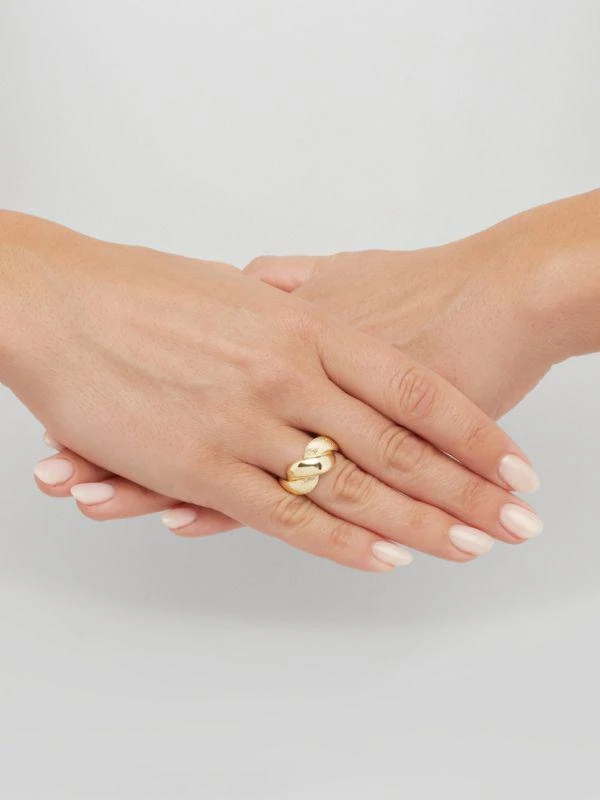 Saks Fifth Avenue 14K Yellow Gold Twisted Ring 3