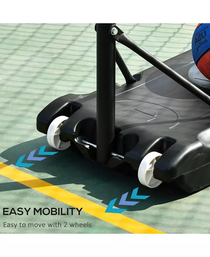 Soozier Basketball Sd for Kids 
Height Adjustable w/ Fillable Bottom Base 5