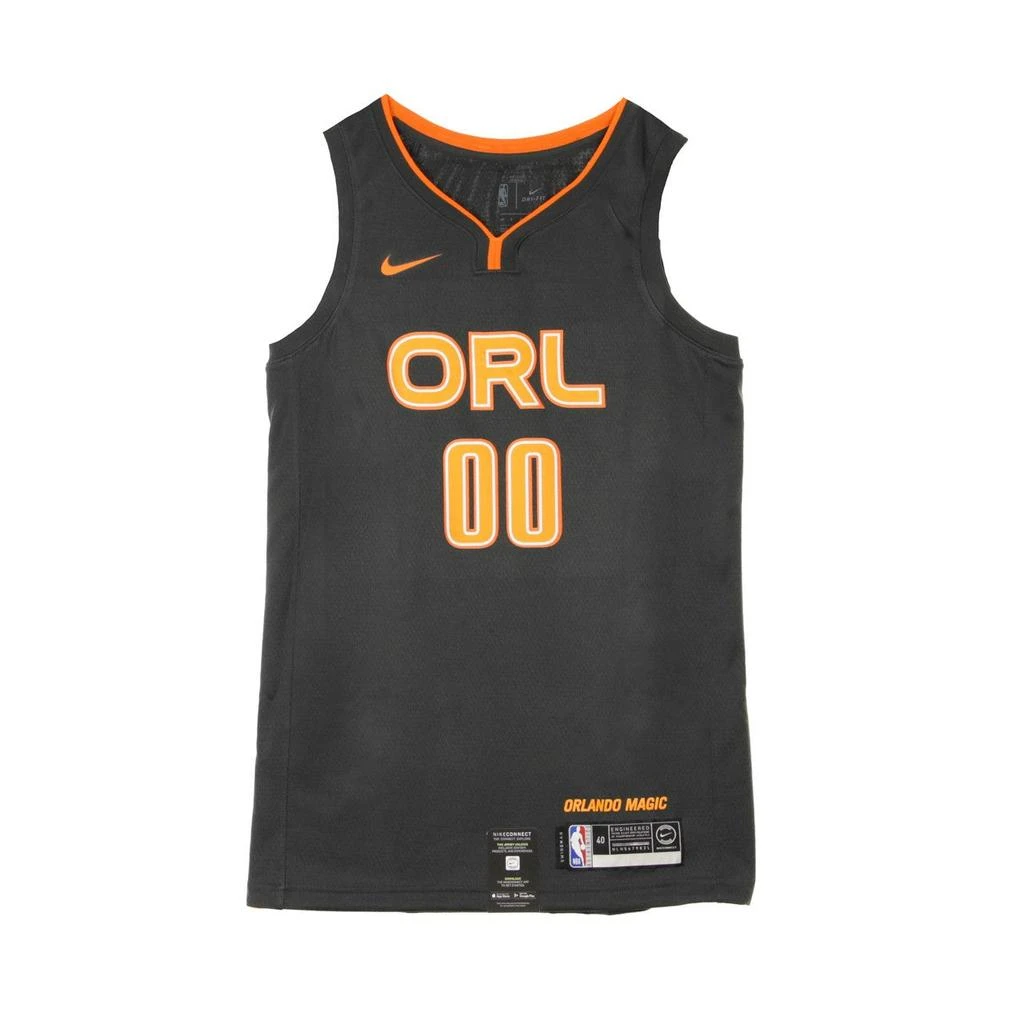 NIKE Men's Basketball Tank Top Nba Swingman Jersey City Edition No 00 Aaron Gordon Orlmag Anthracite/brilliant Ornge 1