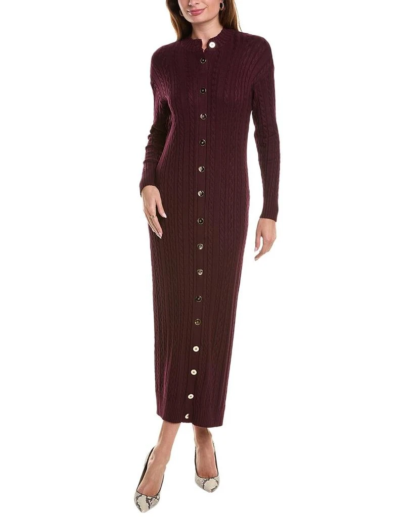 Yal New York YAL New York Cable Knit Sweaterdress 1