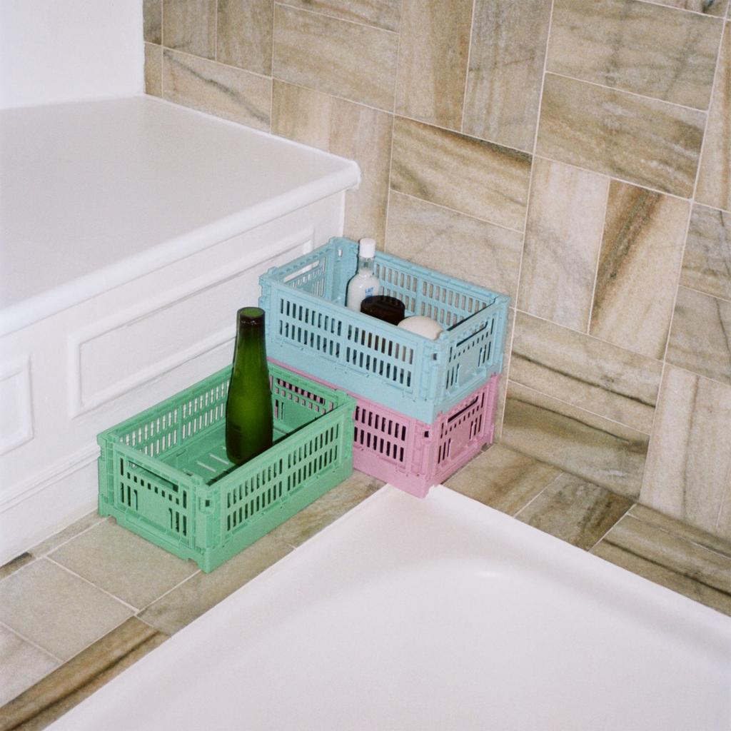 HAY HAY Colour Crate - Dark Mint - S