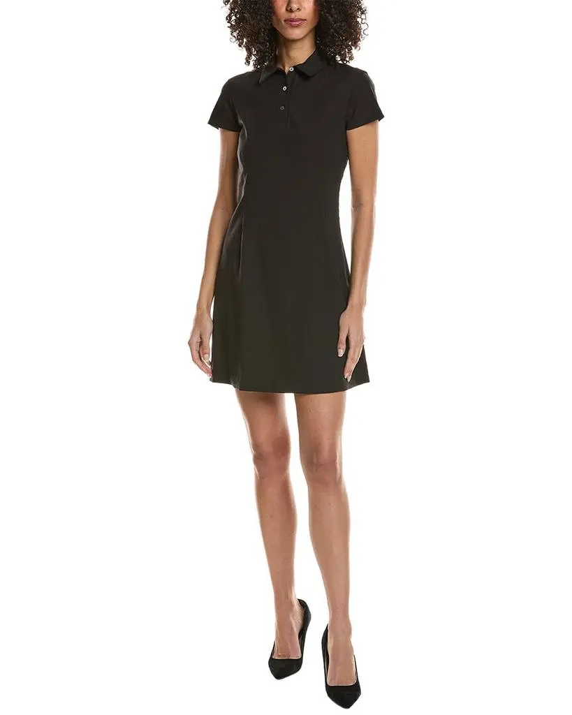 Theory Cap Sleeve Polo Dress