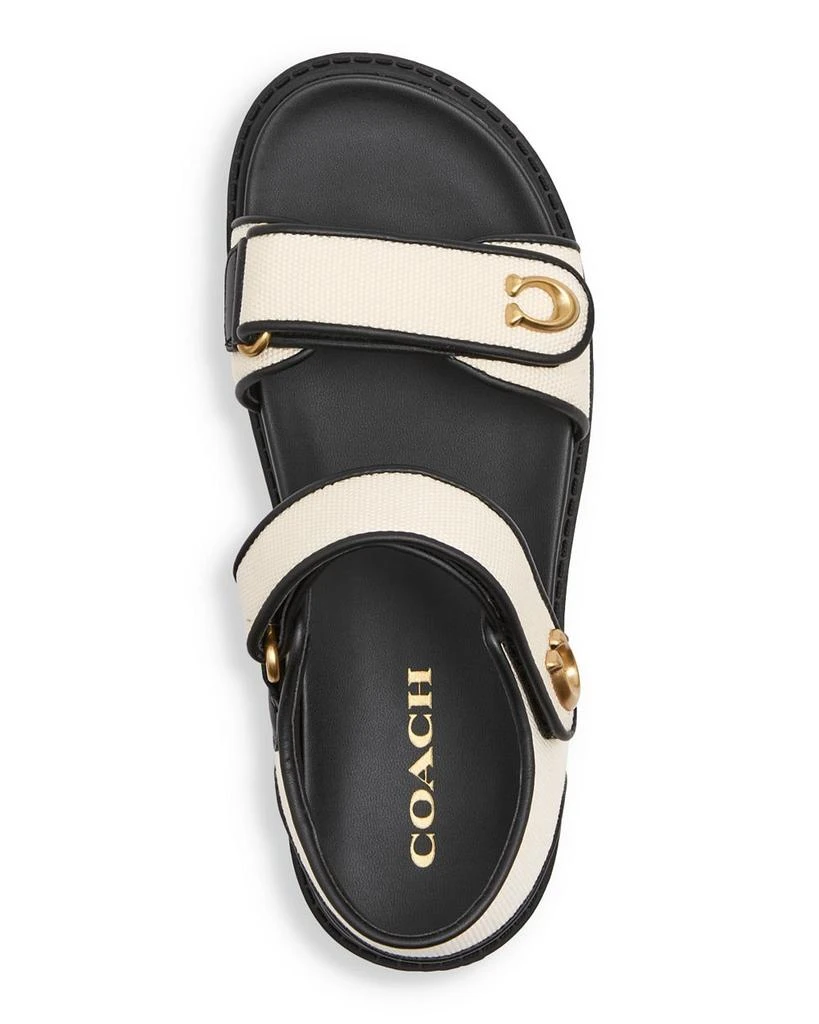 Coach Women's Brynn Woven Sport Sandals 4