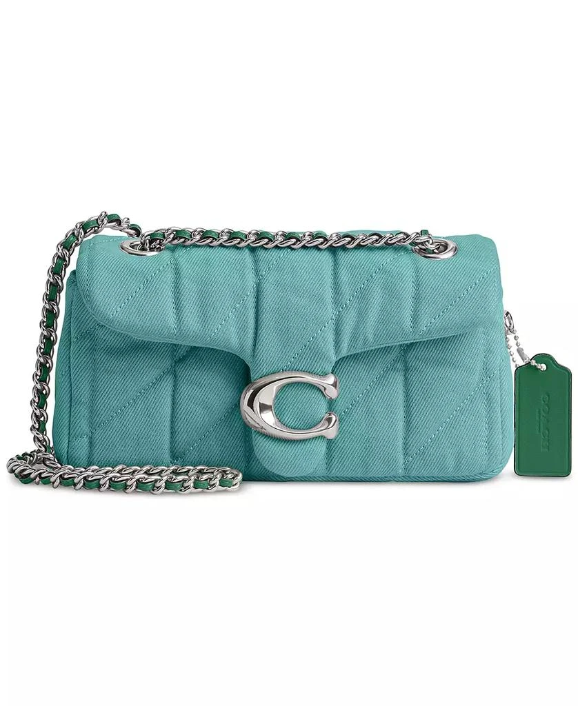 Coach Tabby 20 Quilted Denim Shoulder Bag 1