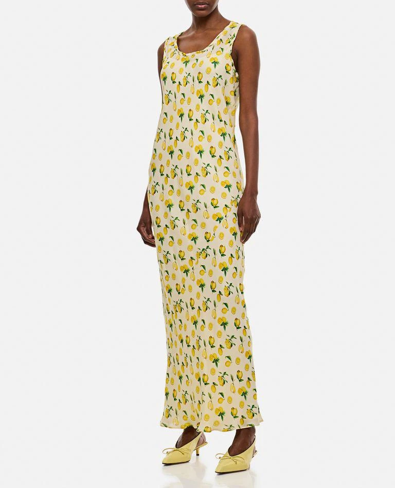 Sportmax Tonale Lemon Long Dress 2