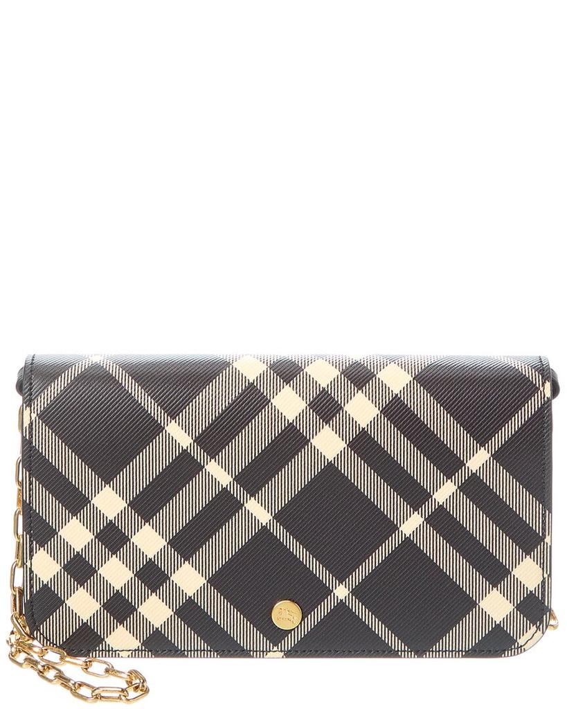 Burberry Check E-Canvas Wallet On Chain - Wallets - Compare