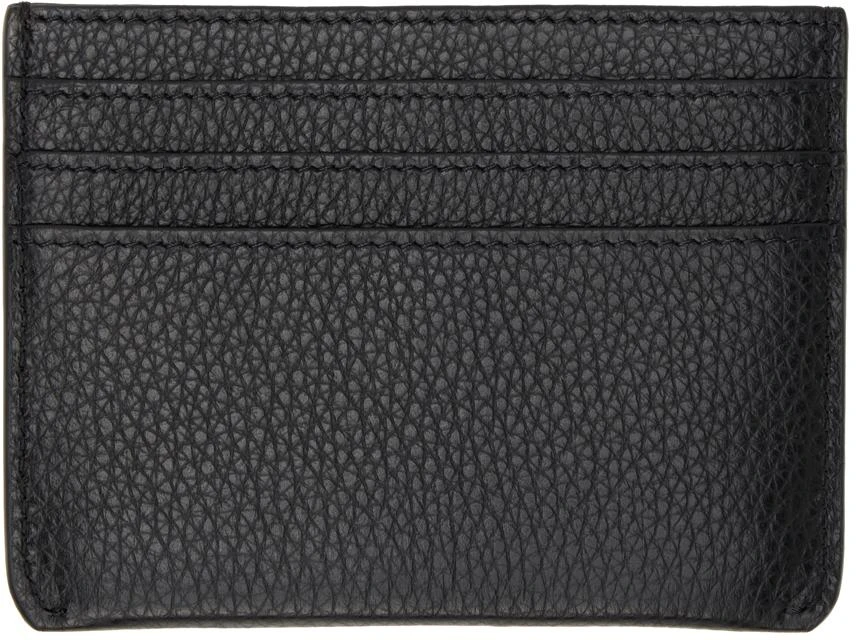 Marni Black Leather 'Marni' Mending Card Holder 2