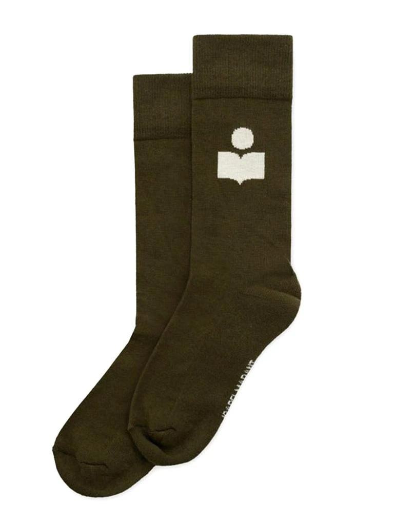 Isabel Marant Sporty Logo Socks 1