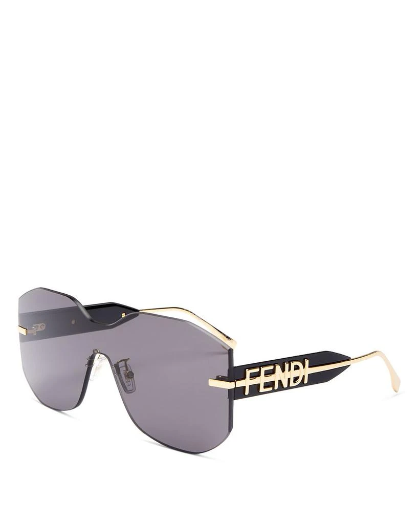 Fendi Fendigraphy Shield Sunglasses, 144mm 1
