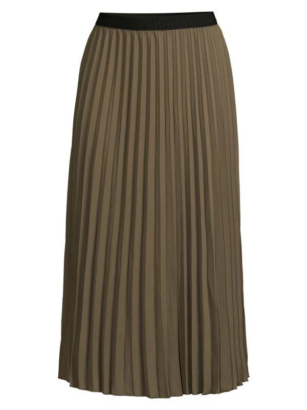 YAL New York Pleated Midi Skirt 3