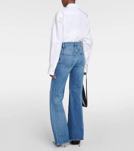 FRAME The Extreme Flare high-rise flared jeans 3
