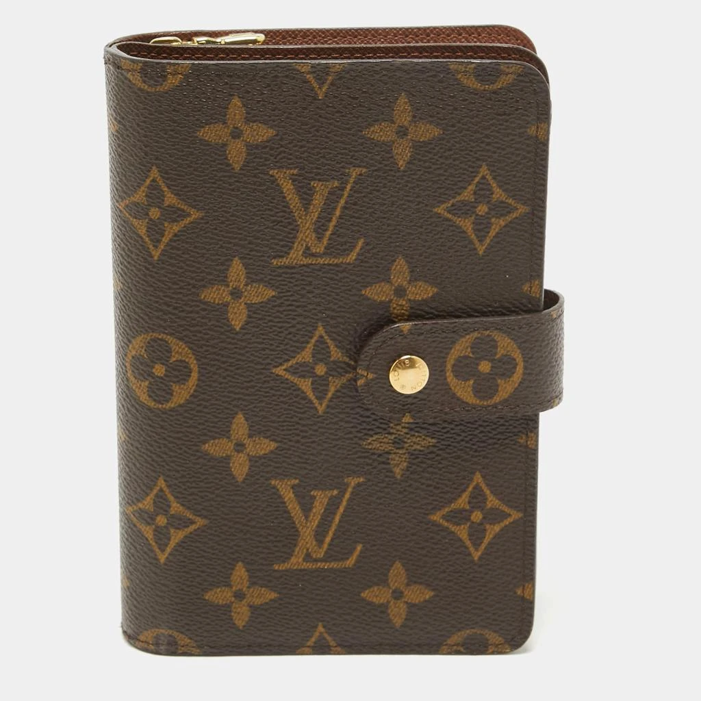 Louis Vuitton Louis Vuitton Monogram Canvas Porte Papier Zippe Wallet 1